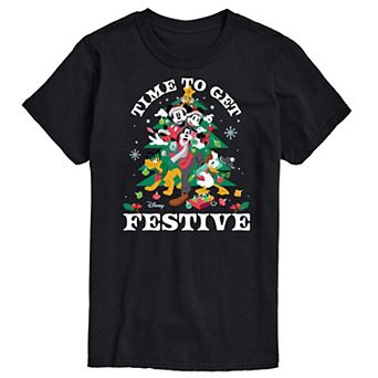 Disney Men's Time To Get Festive Tee