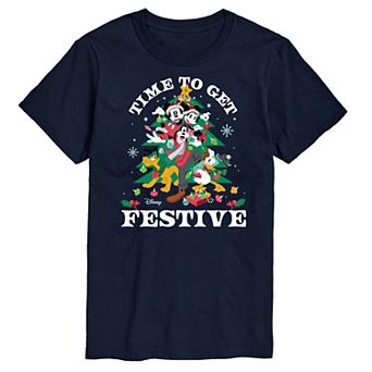 Disney Men's Time To Get Festive Tee