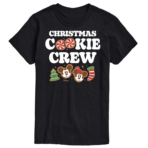 Disney Men's Christmas Cookie Crew Tee