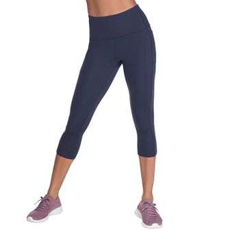 Women's Skechers® Go Walk® High Waist Mid Calf Leggings