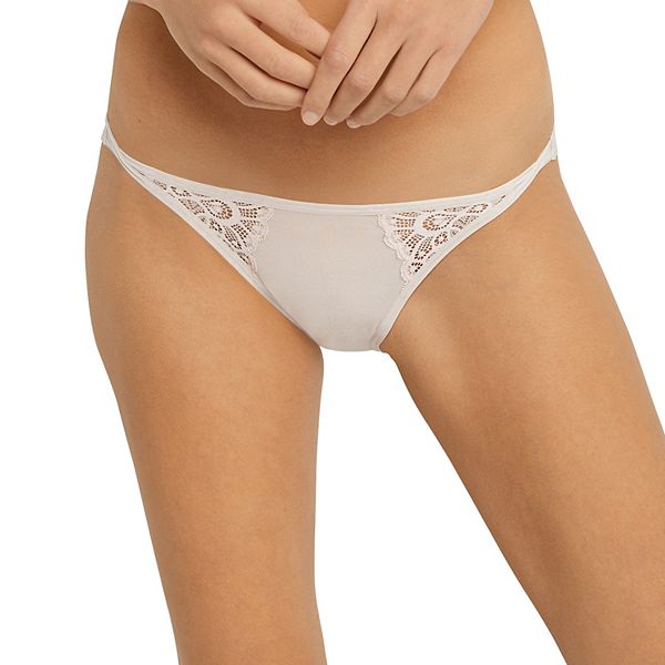 Women's Jockey® Soft Touch Lace Modal Thong Panty 3212