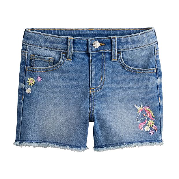 Kohls girls clearance jean shorts