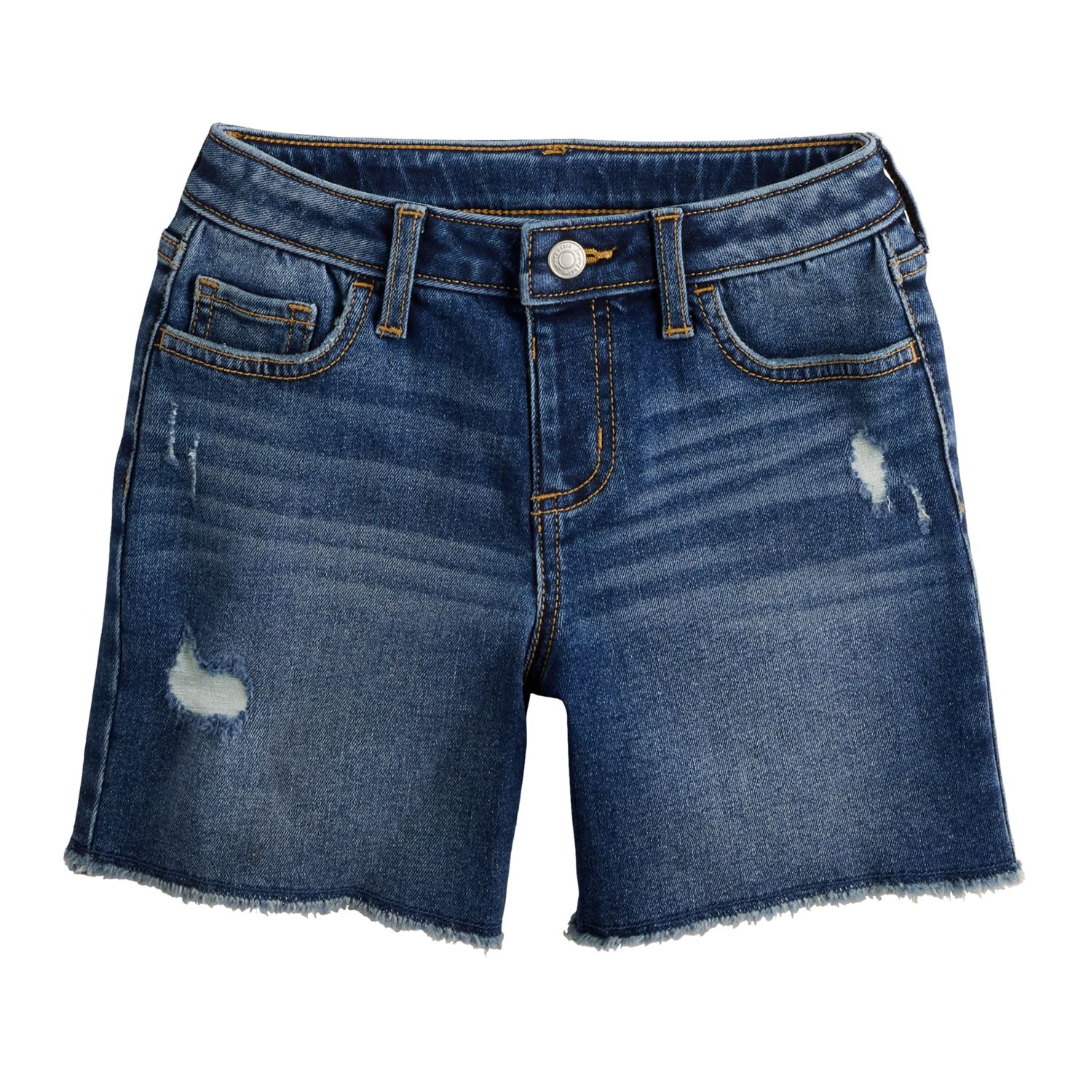 Womens jean hot sale shorts kohls