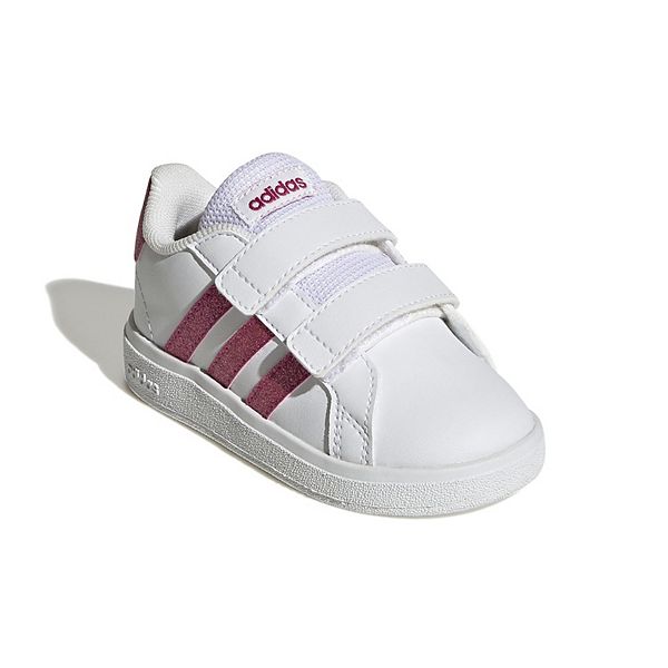 adidas Grand Court 2.0 CF Infants Shoes – Cloud White / Collegiate