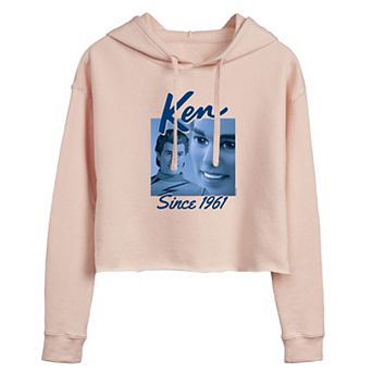 Juniors' Barbie Ken Since 1961 Cropped Graphic Hoodie