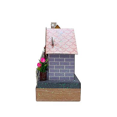 Celebrate Together Easter LED Paper Houses Table Decor