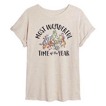 Disney's Winnie The Pooh Women's Most Wonderful Time Tee