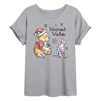 Disney's Winnie The Pooh Women's Warmest Wishes Tee