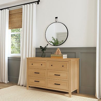 DaVinci Sawyer Farmhouse 6-Drawer Dresser & Changing Table