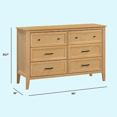 DaVinci Sawyer Farmhouse 6-Drawer Dresser & Changing Table