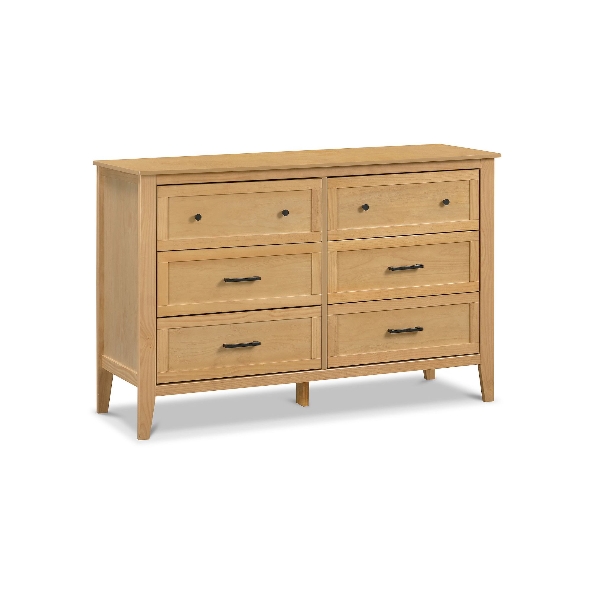 DaVinci Sawyer Farmhouse 6-Drawer Dresser & Changing Table, Honey