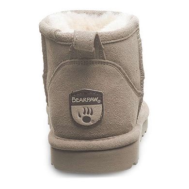Bearpaw Shorty Women's Suede Winter Boots