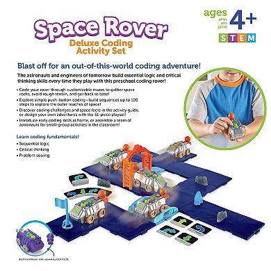 Learning Resources Space Rover Deluxe Coding Activity Set