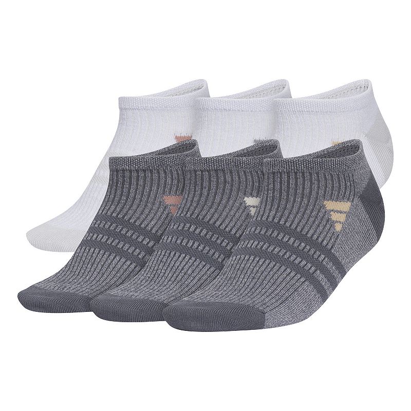 Women's adidas Superlite 3.0 6-Pack No Show Socks, 
