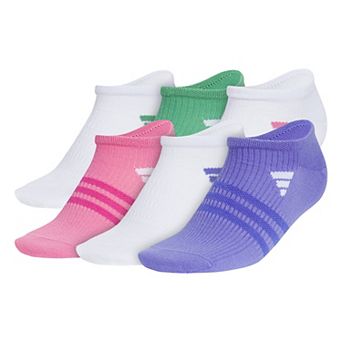 Women's adidas Superlite 3.0 6-Pack No Show Socks