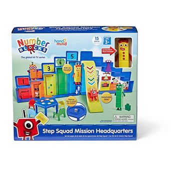 hand2mind Numberblocks Step Squad Mission Headquarters Playset