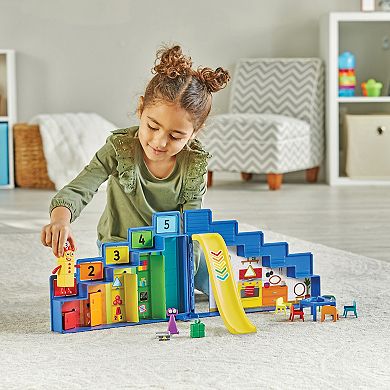 hand2mind Numberblocks Step Squad Mission Headquarters Playset