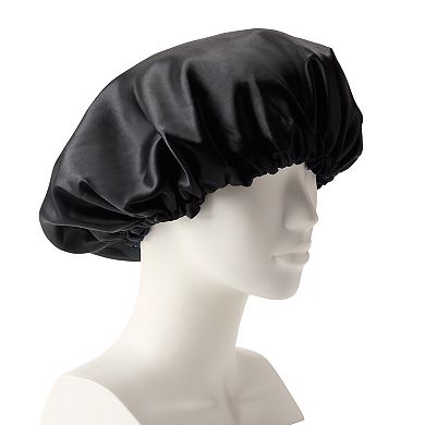 Done Heatless Adjustable Satin Bonnet Black main image 1