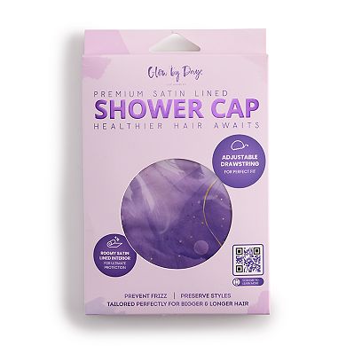 Glow By Daye Satin Lined Shower Cap