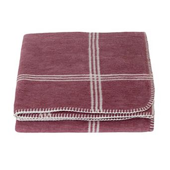 Discover Europe - Made in Portugal - The Cotton Edition Cross Striped Throw