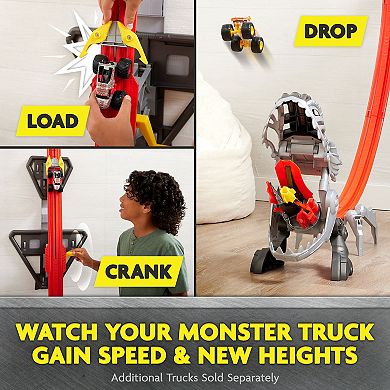 Monster Jam ThunderROARus Drop Playset with Exclusive Monster Truck