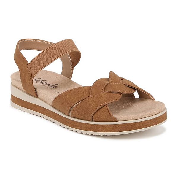 Lifestride Zuri Womens Braided Strap Sandals 