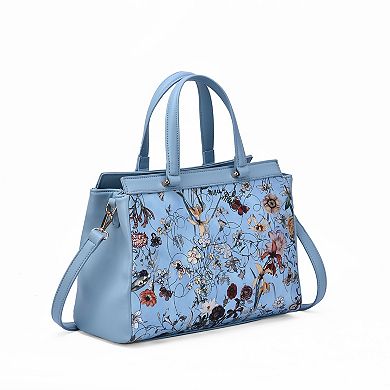 Mellow World Stellan Floral Print Satchel Bag