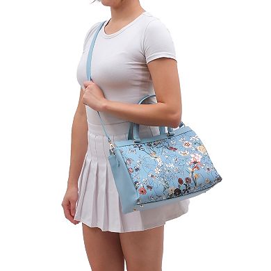 Mellow World Stellan Floral Print Satchel Bag