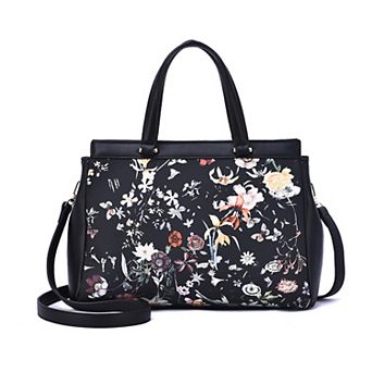 Mellow World Stellan Floral Print Satchel Bag