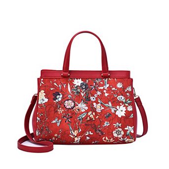Mellow World Stellan Floral Print Satchel Bag