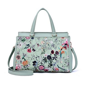Mellow World Stellan Floral Print Satchel Bag