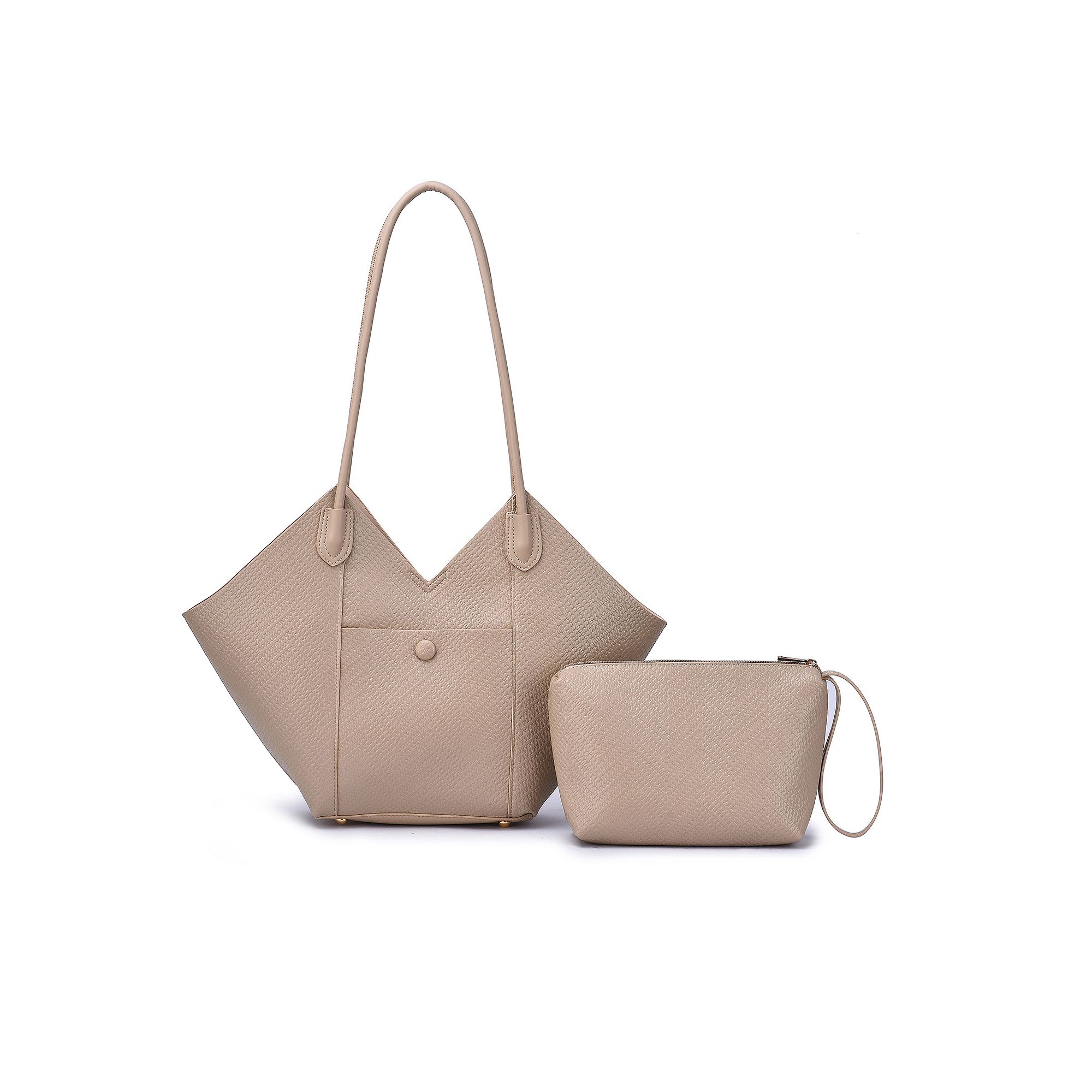 Mellow World Winston Tote Bag, Beige