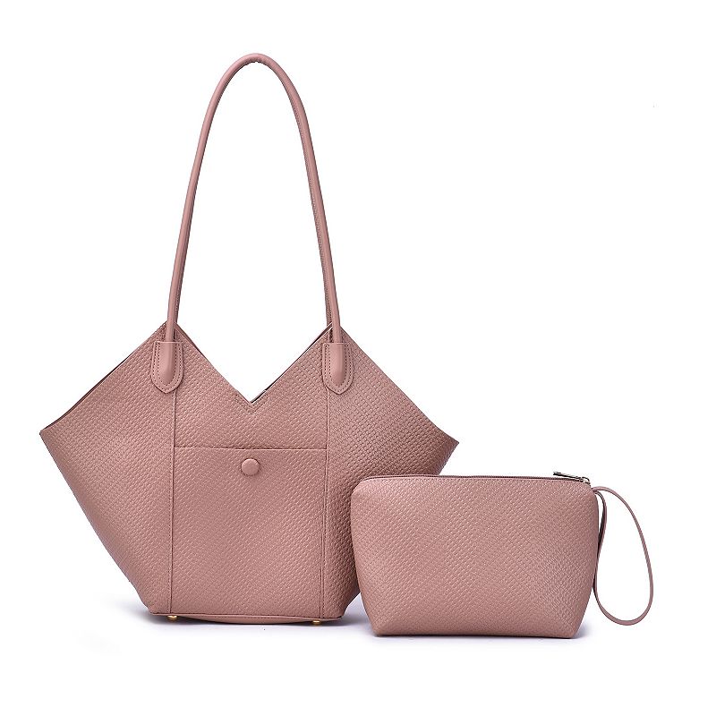 Mellow World Winston Tote Bag, Dustyrose