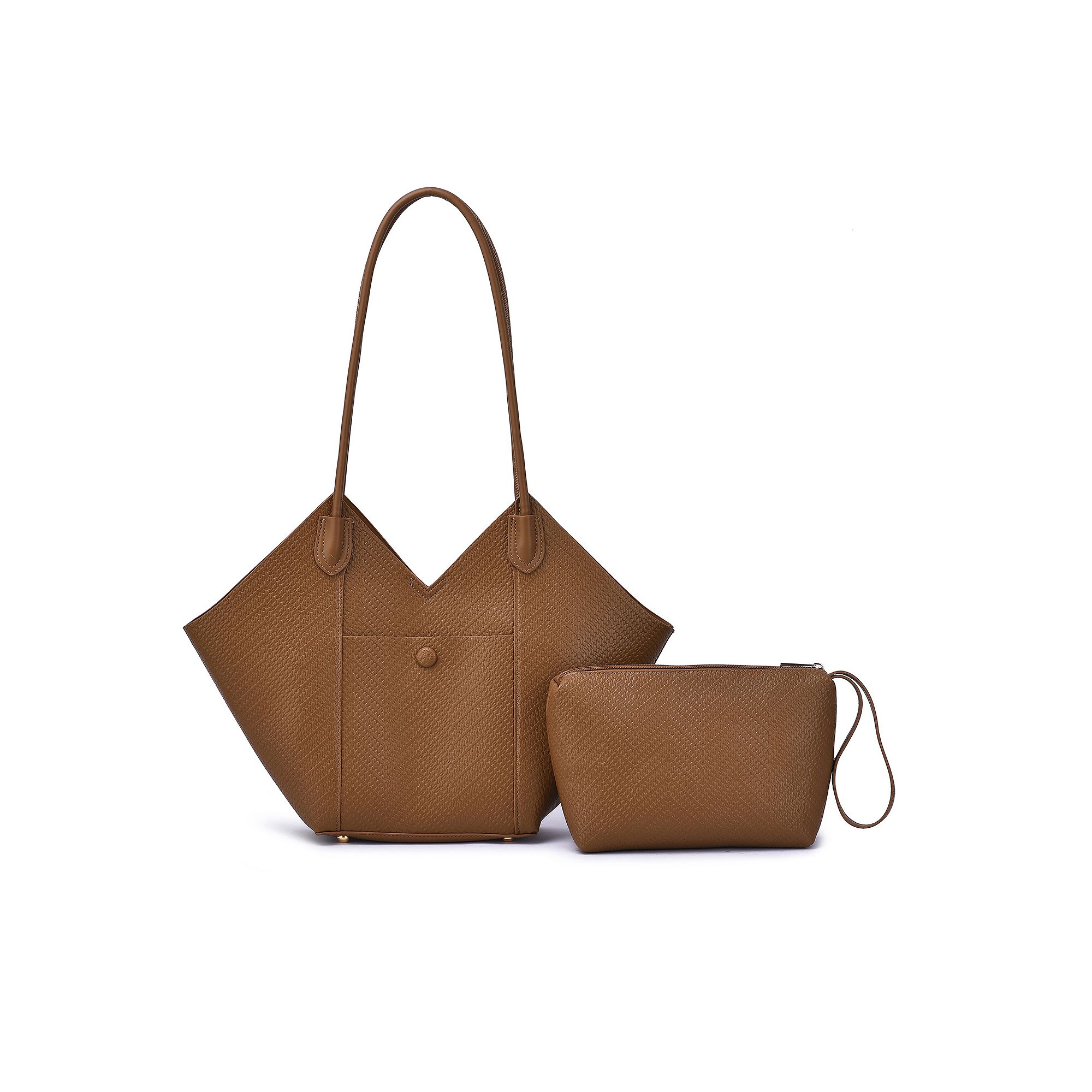 Mellow World Winston Tote Bag, Latte