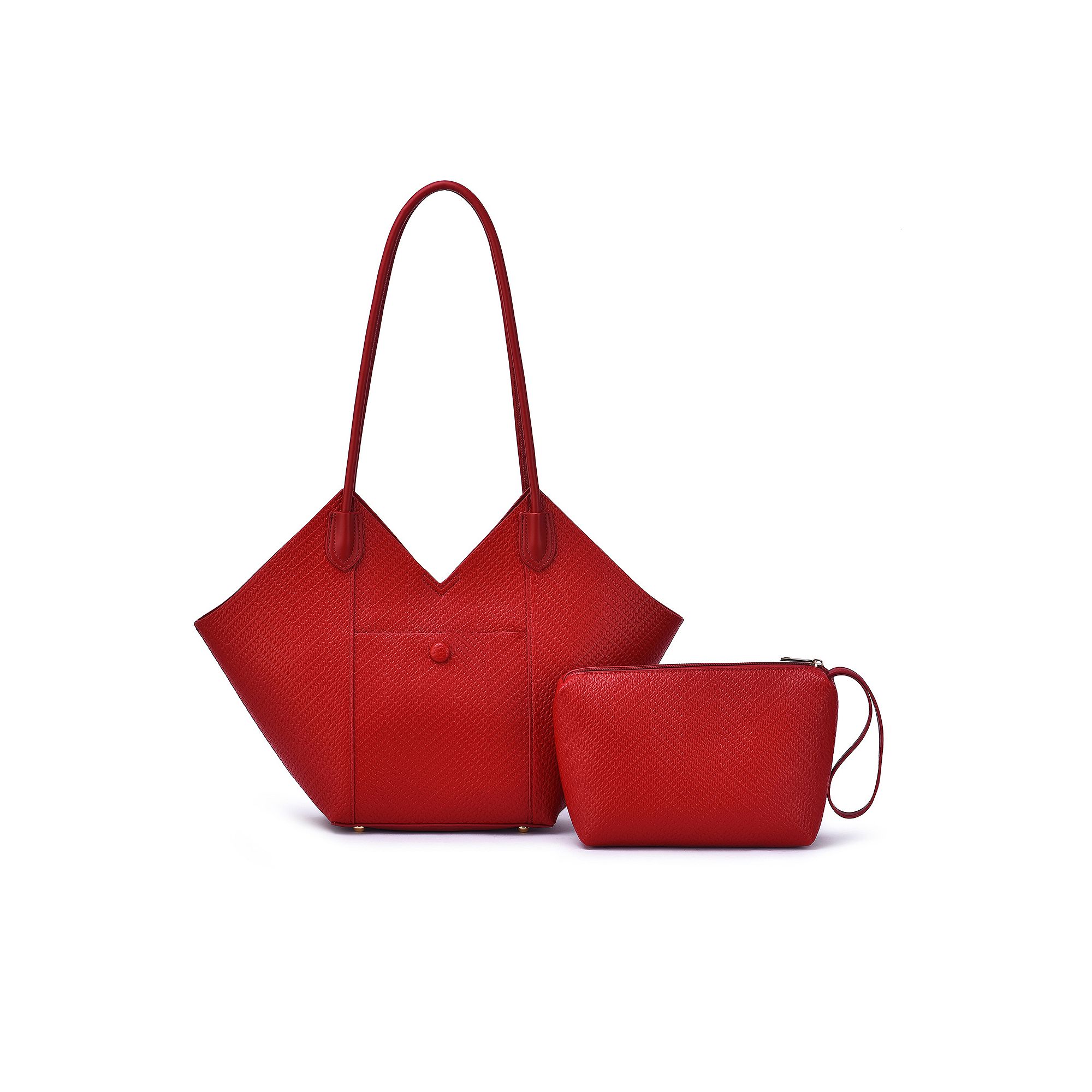 Mellow World Winston Tote Bag, Red