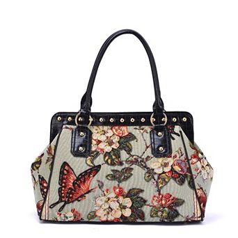 Mellow World Flower Shop Beaded Weekender Tote Bag