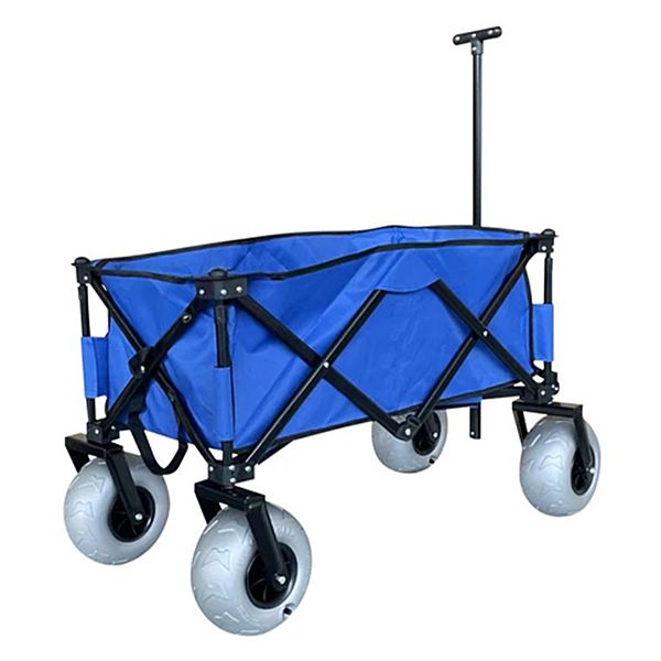 Juggernaut Carts Collapsible Folding Outdoor Beach Utility Wagon w ...