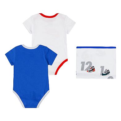 Baby Nike Sleep & Play Milestone Bodysuit Blanket 3-Piece Set