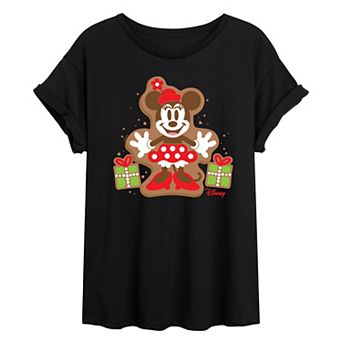 Disney's Minnie Mouse Juniors' Cookie Oversized Tee