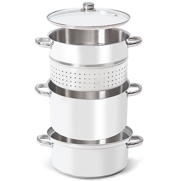 Cook N Home 11-Quart Stainless-Steel Juicer Steamer