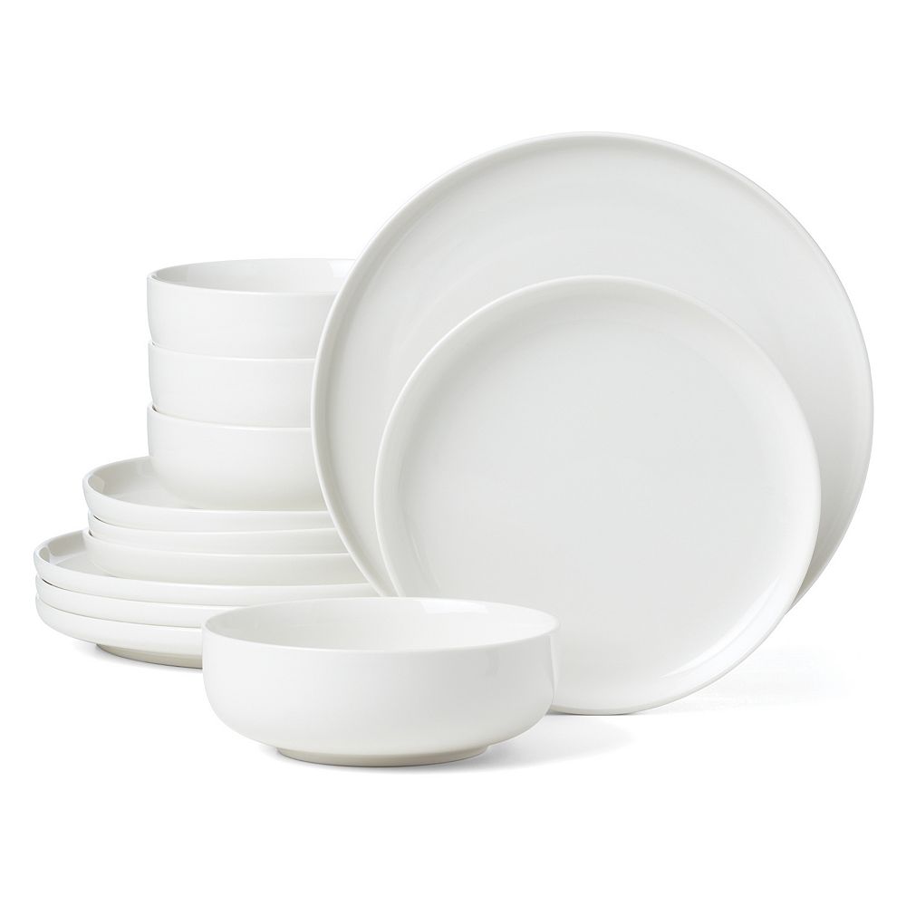 Oneida 24 Seven White 12-pc. Dinnerware Set