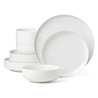 Oneida 24 Seven White 12 pc Dinnerware Set