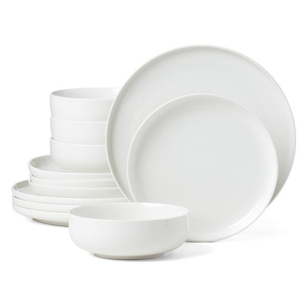 Oneida 24 Seven White 12-pc. Dinnerware Set