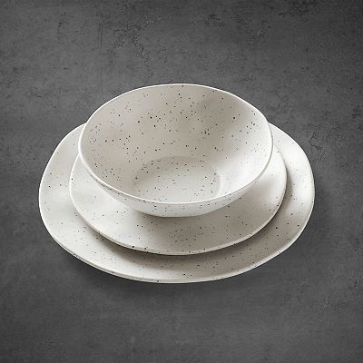 Oneida Terrazzo Melamine Dinnerware Set