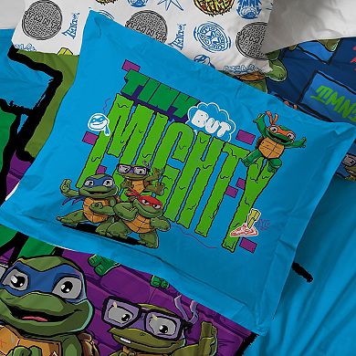Teenage Mutant Ninja Turtles Mini Mutants Twin Comforter Set with Sham