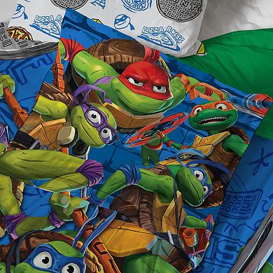 Teenage Mutant Ninja Turtles Mutant Mayhem Comforter Set with Sham