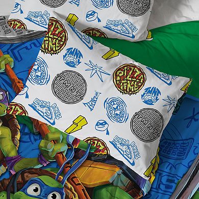 Teenage Mutant Ninja Turtles Mutant Mayhem Comforter Set with Sham