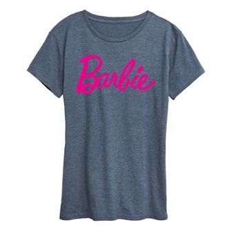 Juniors' Barbie Classic Logo Graphic Tee
