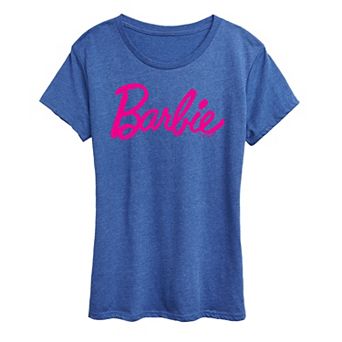 Juniors' Barbie Classic Logo Graphic Tee