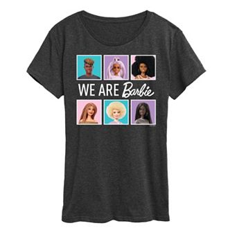 Juniors' Barbie We Are All Barbie Graphic Tee